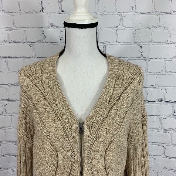 Woolrich Zip up Cardigan Sz medium - Picture 2 of 6